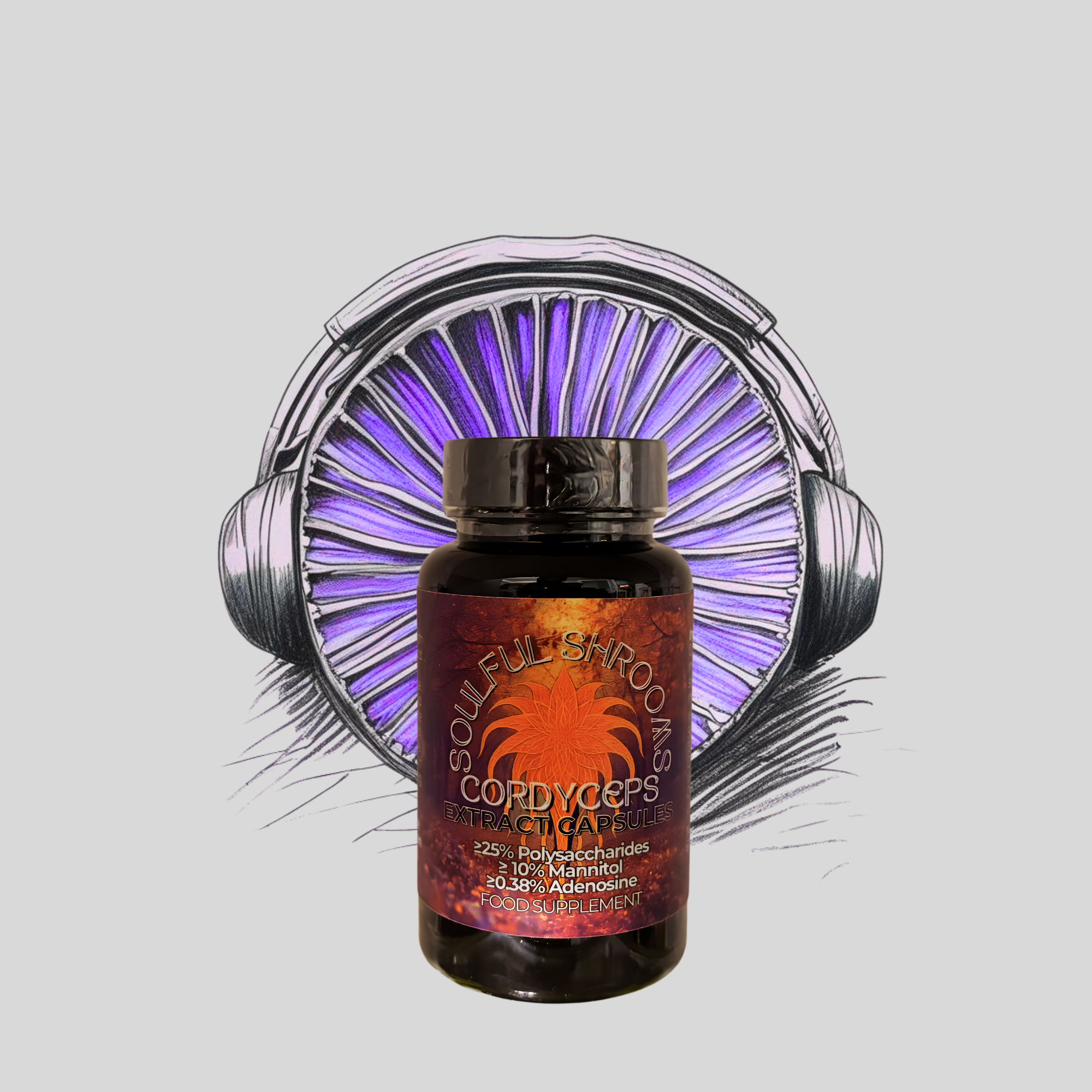 Cordyceps Extract Capsules (60)