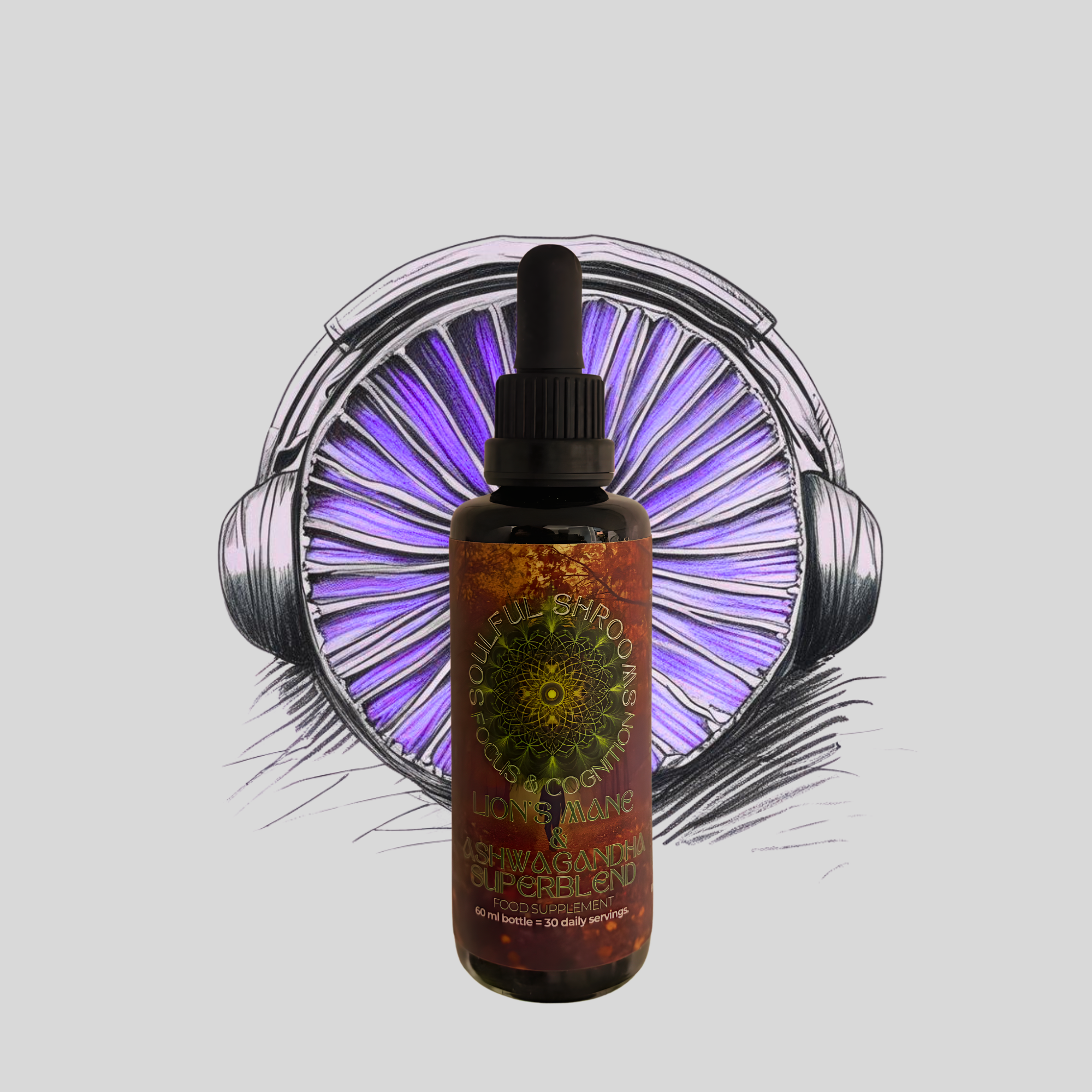 Focus & Cognition Lion's Mane & Ashwagandha Superblend