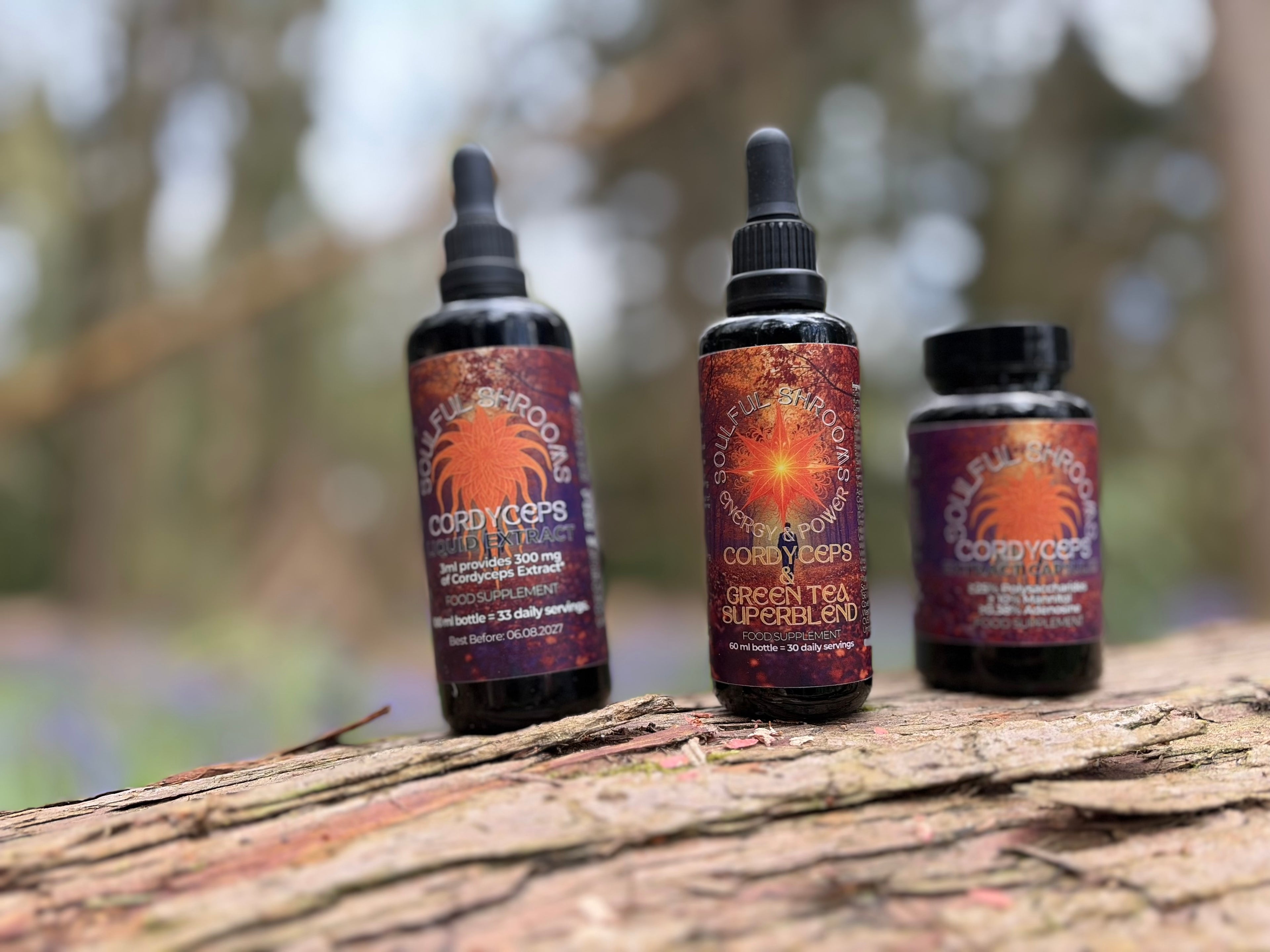 Energy & Power Cordyceps & Green Tea Superblend