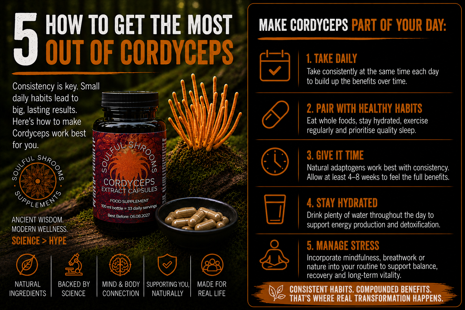 Cordyceps Liquid Extract (100ml)